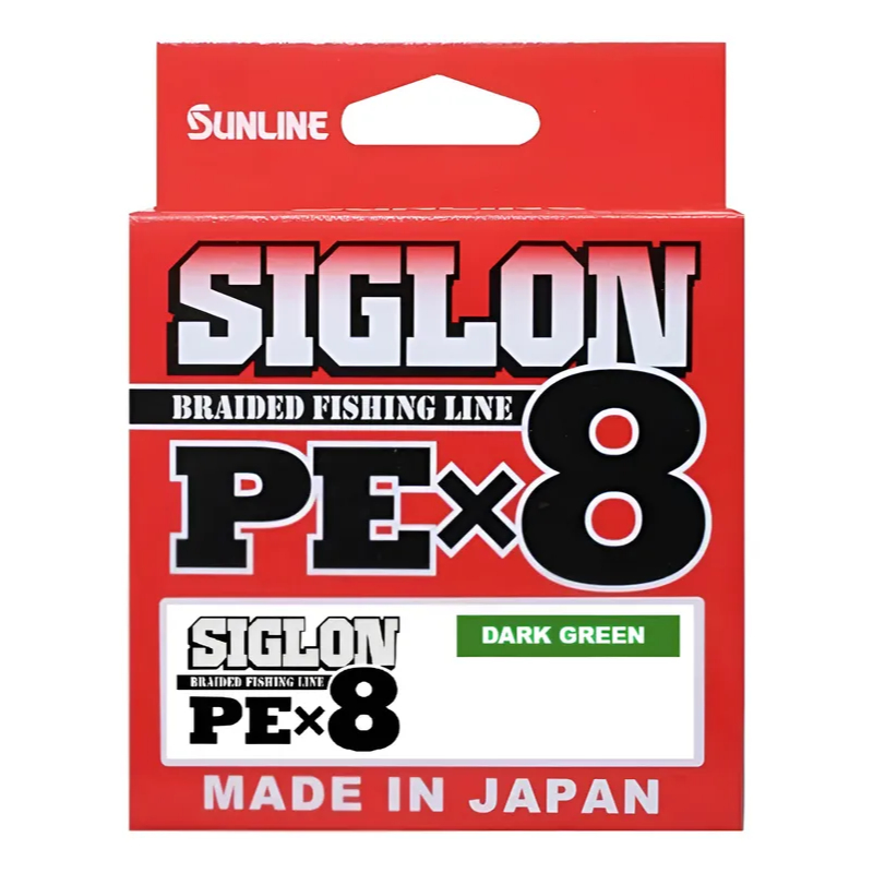 Linha Multifilamento Siglon X8 Sunline 8 fios Verde 150m