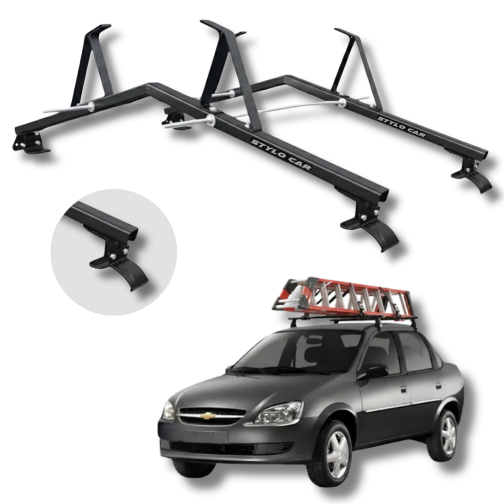 Porta Escada de Teto Sem Furação Gm Chevrolet Corsa Classic Com Garra em Oferta na Shopee