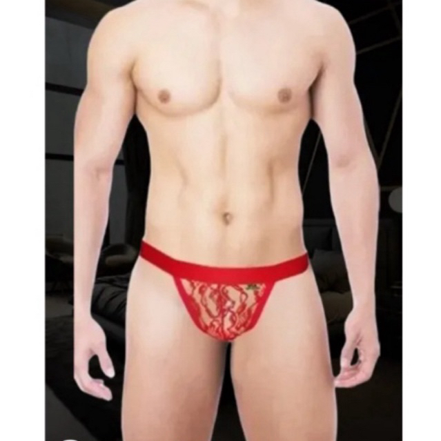 CUECA JOCKSTRAP DE RENDA
