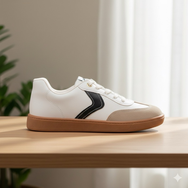 Tênis Feminino Casual Beira Rio Original Leve Confortável  Dia-a-Dia Branco Moderno Estilo Samba Lançamento Tendência 26