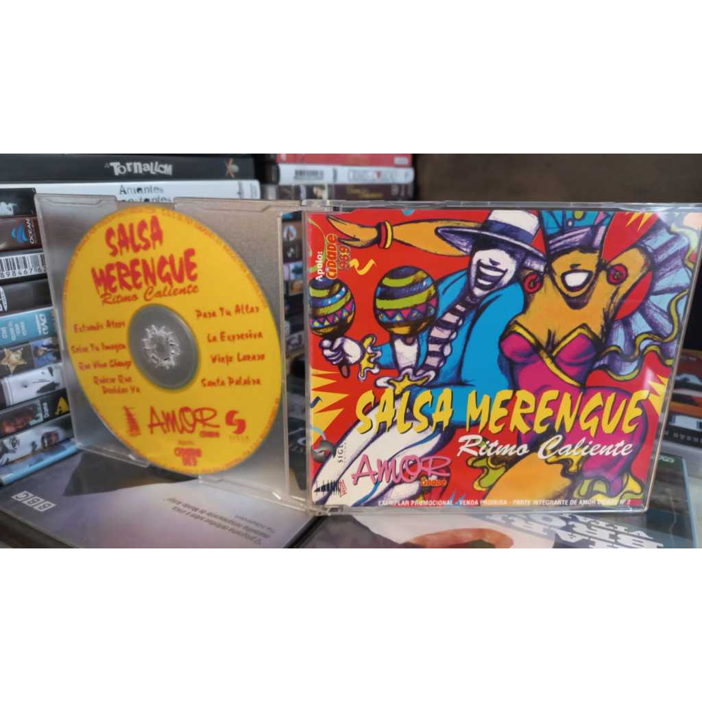 Cd - David Calzado - Salsa Merengue - Ritmo Caliente - amor cidade 96,9 La bamba fidel moralys grupo laye florida dan de