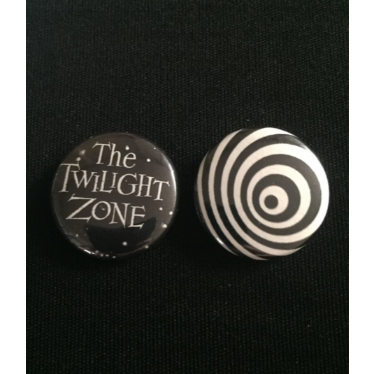 Pins The Twilight Zone  Dimensão Descohecida  Button Botão Broche  Filmes Personalizado