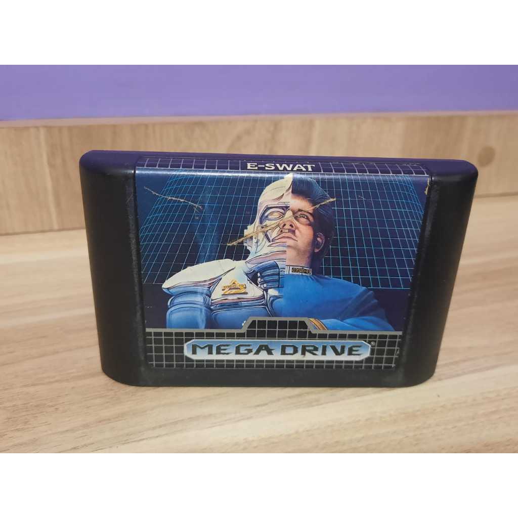 E-Swat Mega Drive Sega Genesis Tectoy Original