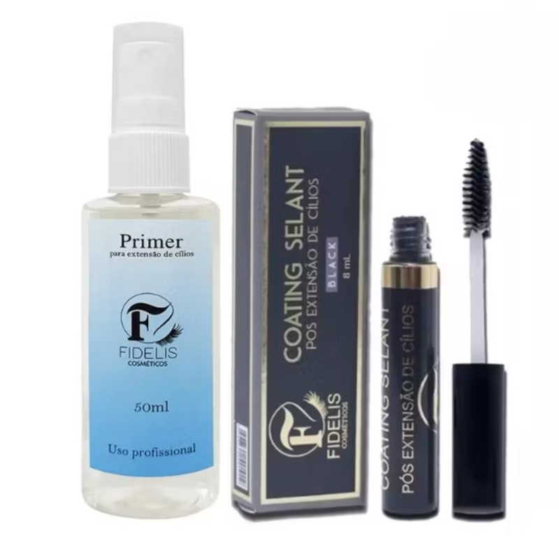Kit Primer Pré E Pós Selante Alongamento De Cílios Anvisa em Oferta na Shopee