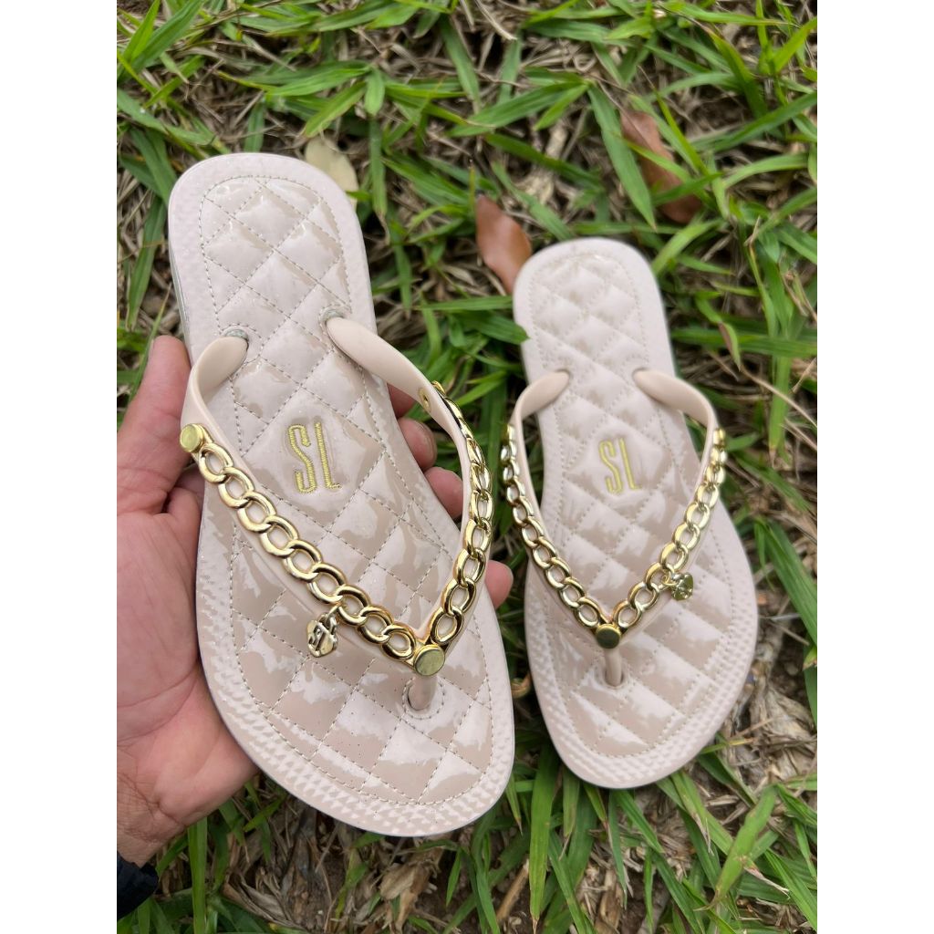 Sandália Feminina Chinelo SL Edição Limitada em Oferta na Shopee