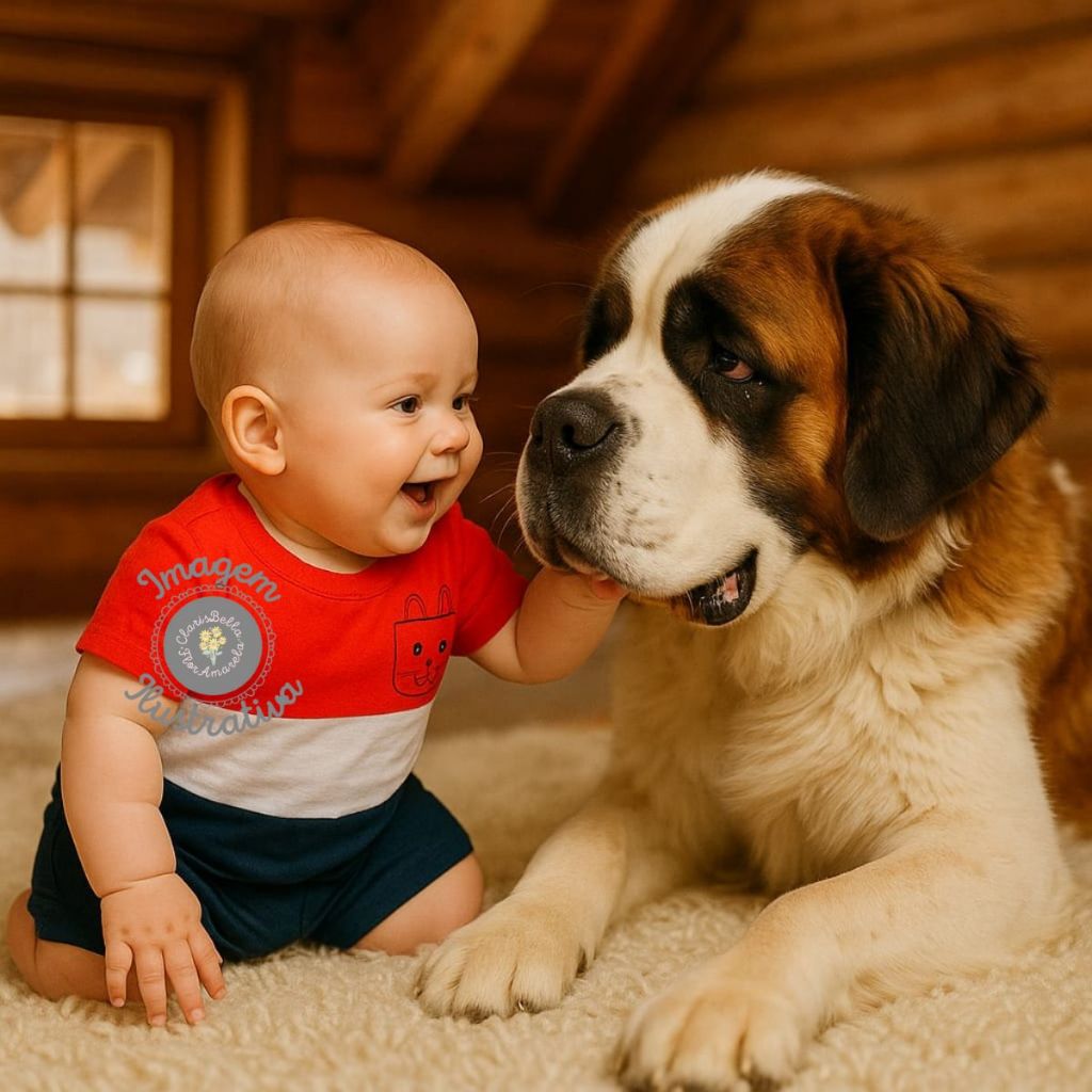 Conjunto Camiseta Shorts Bebê Menino Book Mesversário Temático Cachorro Algodão Vermelho 3 a 6meses