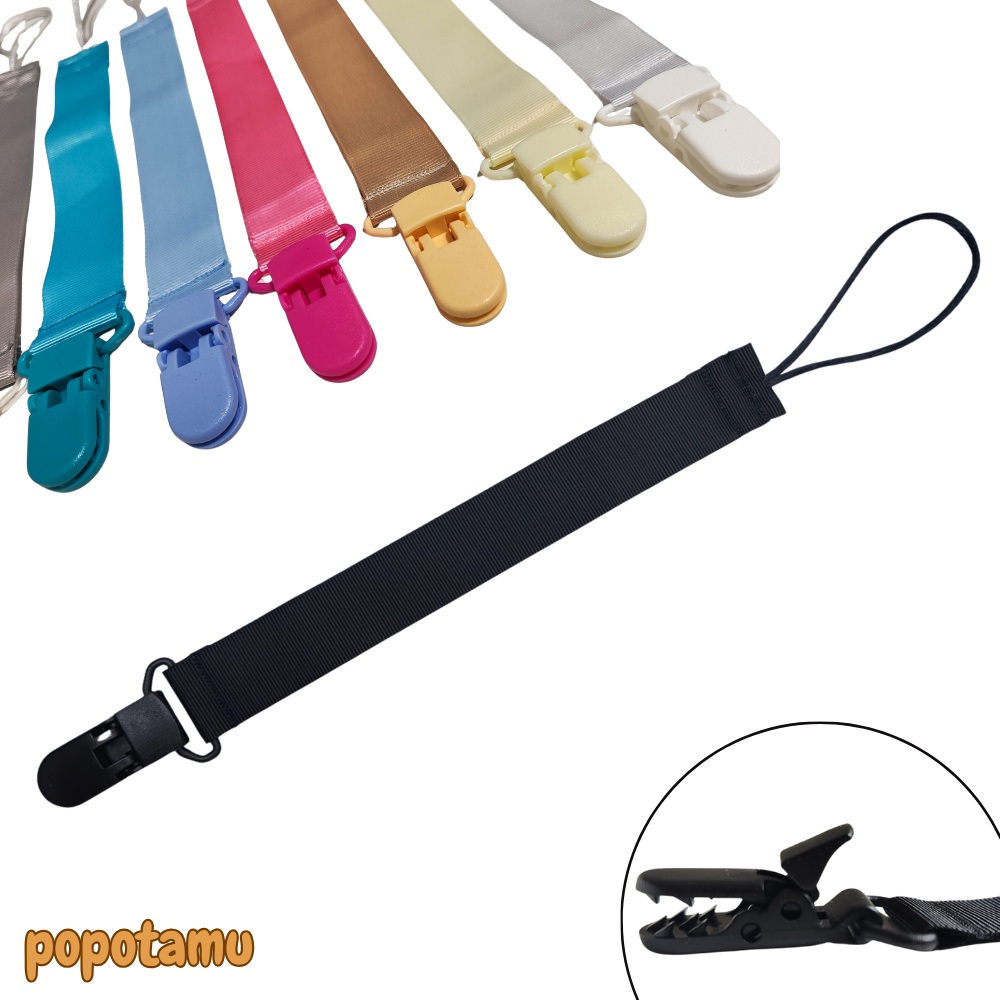 Prendedor De Chupeta Universal Bebe Menino Menina Cor Neutra E Colorido em Oferta na Shopee