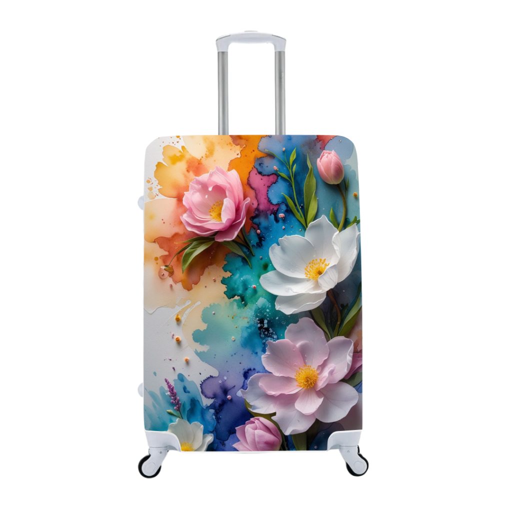 Capa De Mala Personalizada Natureza Viagens Bagagem — imagem 2 de 2