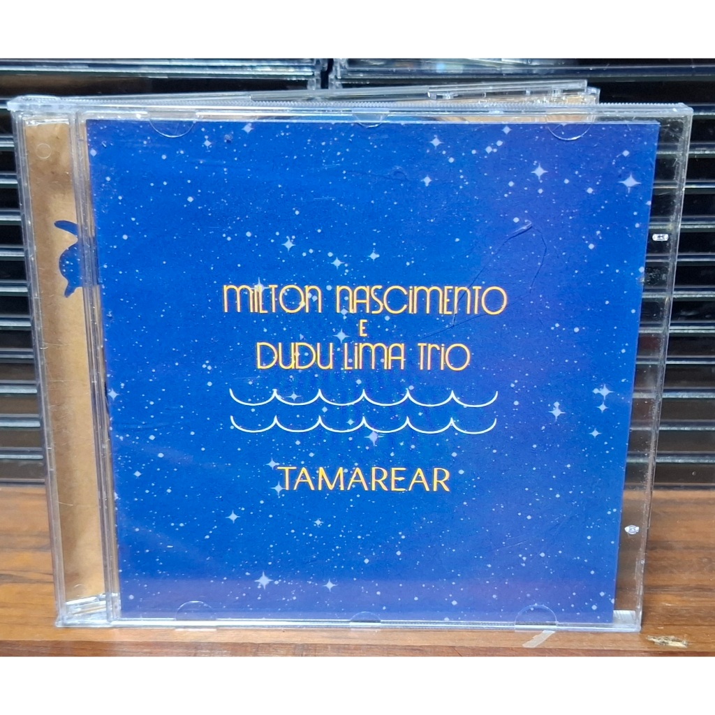 Milton Nascimento e Dudu Lima Trio CD Tamarear Som Livre 2015 Projeto Tamar usado em excelente estado de conservação