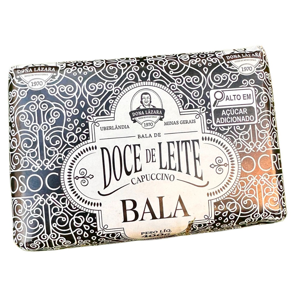 Bala de Doce de leite Capuccino Dona Lázara 400g