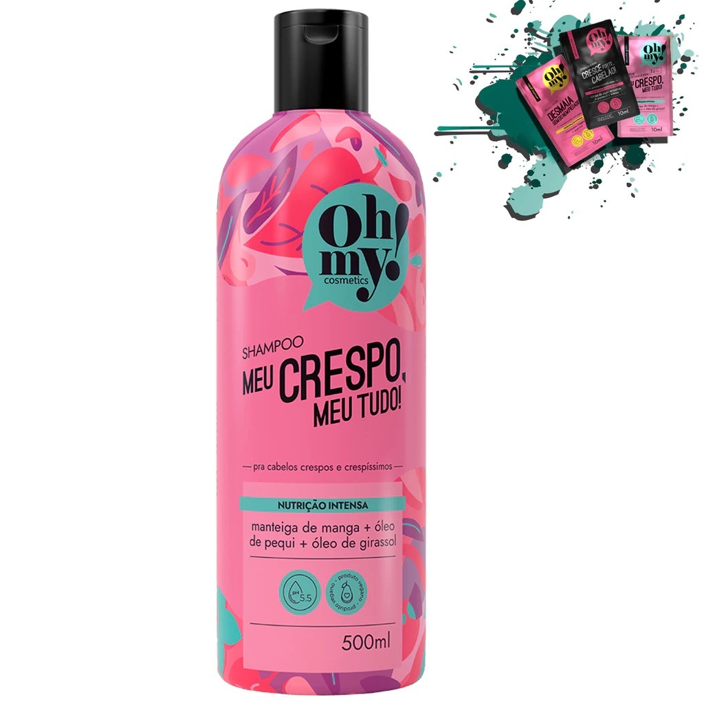 Shampoo Meu Crespo Meu Tudo! 500ml Oh My!