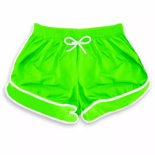 Short Feminino Tactel Academia Corrida Fitness Leve e Confortável