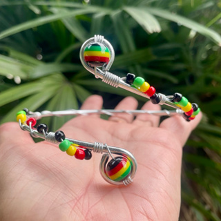 💚💛❤️ Lançamento Exclusivo Bracelete Kaya Reggae Roots Rastafari Não Oxida Prata Dourado Moderdo Único ✨ em Oferta na Shopee