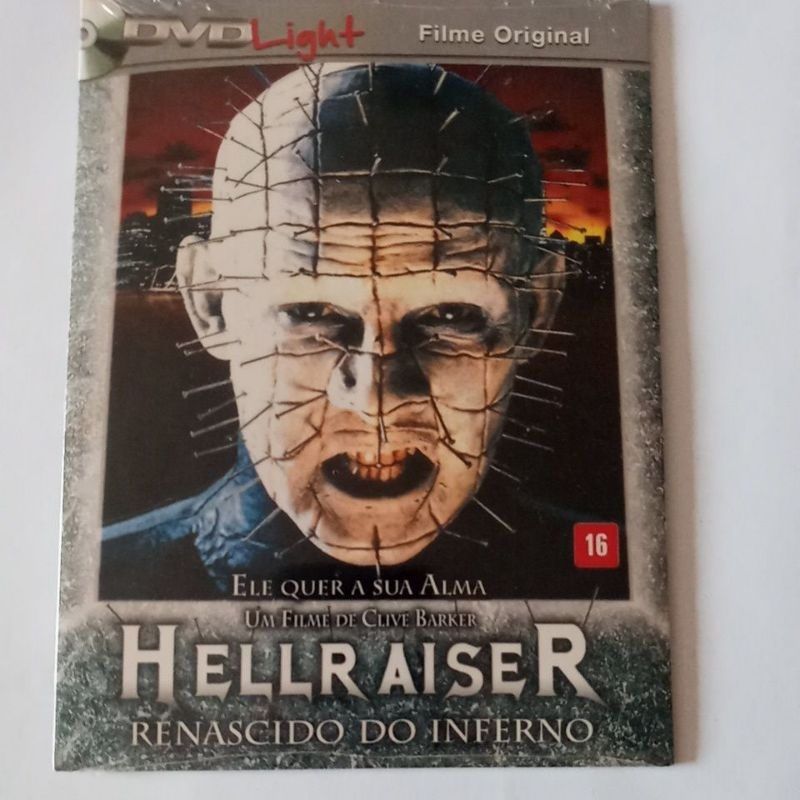 DVD HELLRAISER RENASCIDO DO INFERNO / LACRADO