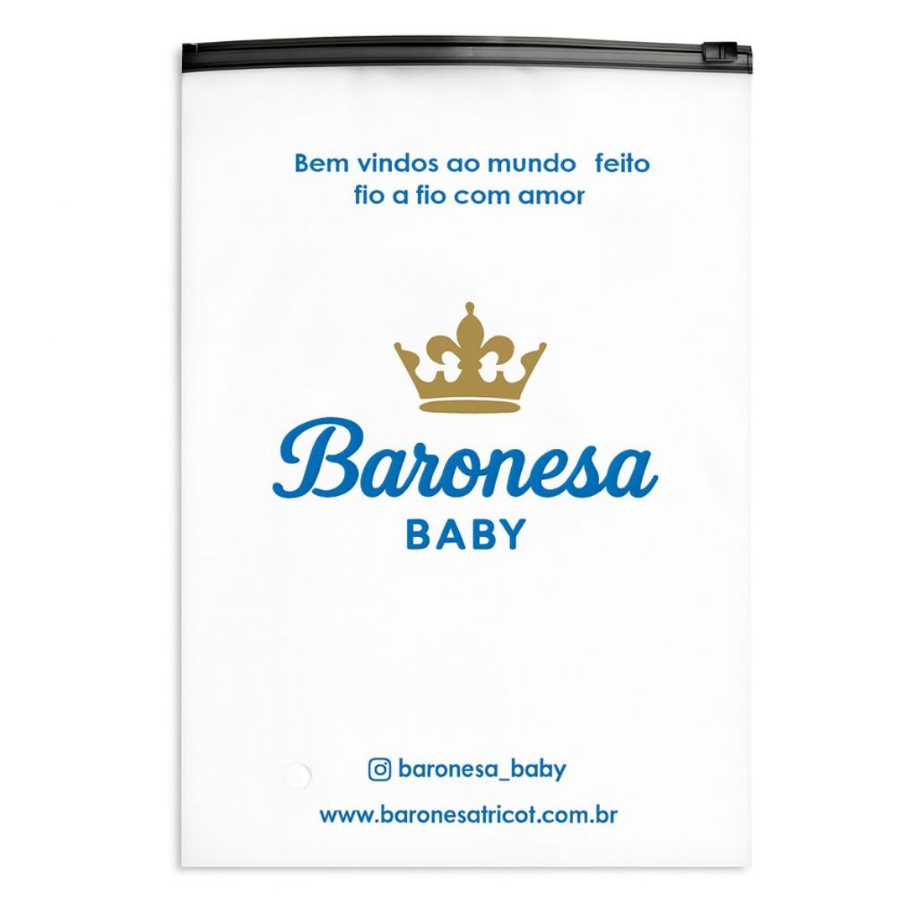 Embalagem para Presente 20x30 Fechamento ZipLock Baronesa Baby em Oferta na Shopee