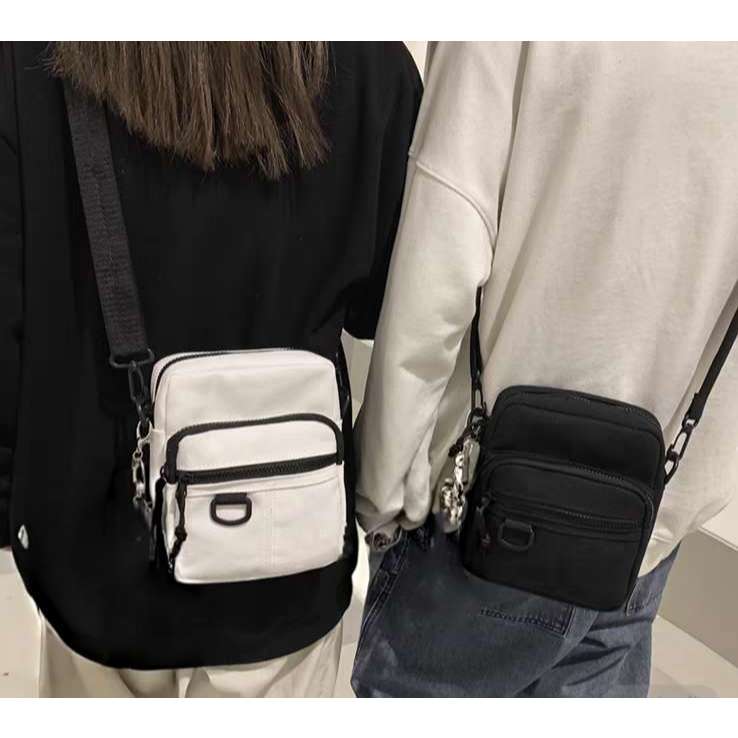 Bolsa Shoulder Bag Transversal Sport Compact Alça Lateral Unissex