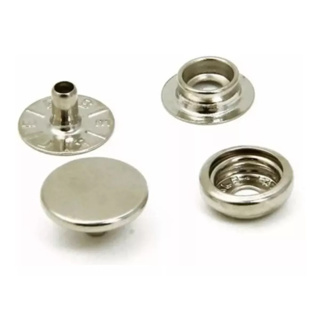 Botao de Pressão Ferro Metal Nº100 Pacote com 25 UNIDADES em Oferta na Shopee