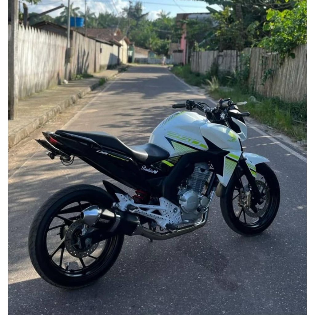 Escapamento Dore Esportivo HONDA TWISTER CBX250 CB250F ATÉ 2022 - RETRO OU ATUAL - TODAS AS CORES