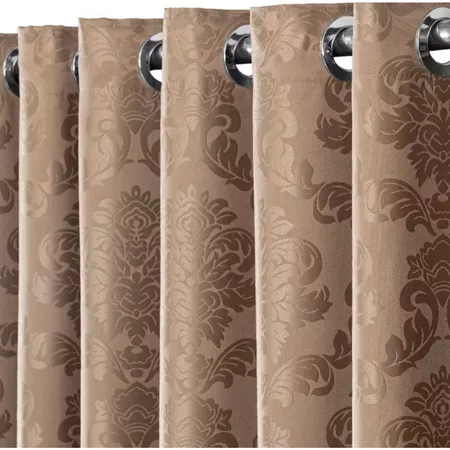 Cortina Jacquard Sala E Quarto 4.00mts X 2.70mts Luxo em Oferta na Shopee