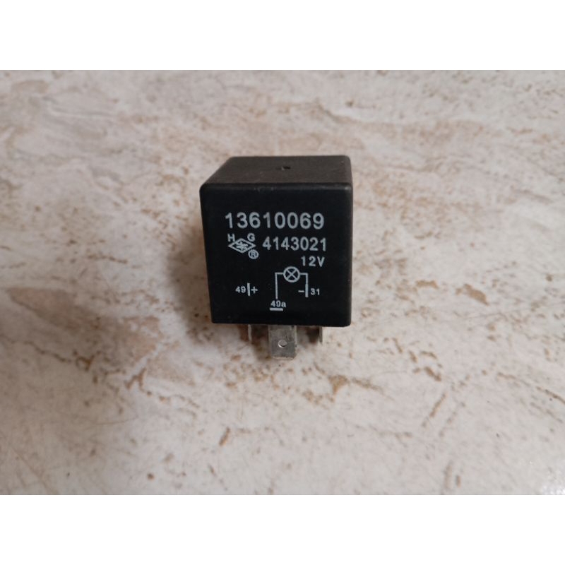 relé auxiliar pisca alerta JAC motors j3 13610069