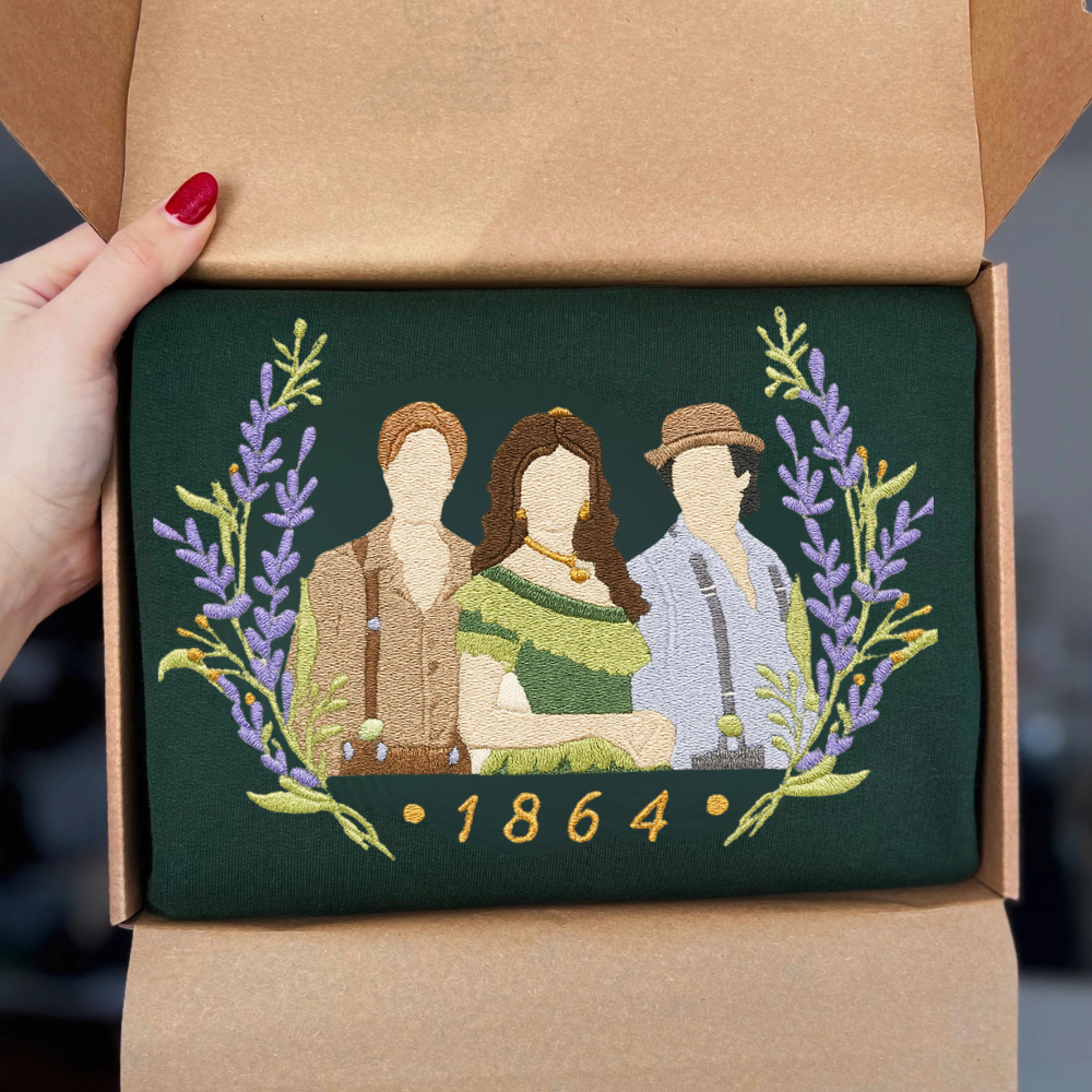 Moletom bordado The Vampire Diaries 1864 Katherine Damon Stefan