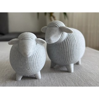 KIT OVELHA (GRANDE 13CM/PEQUENA 9CM ) em Oferta na Shopee