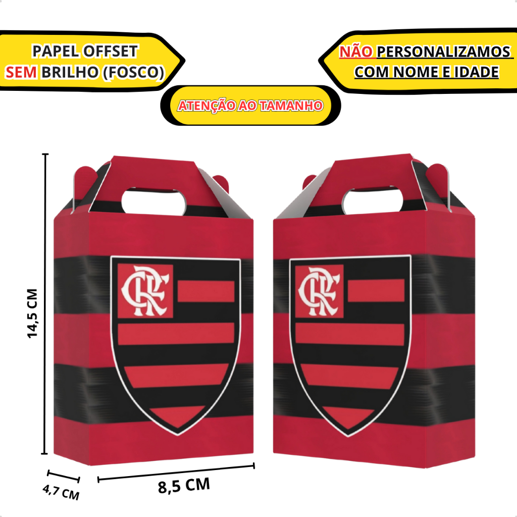 Lembrancinha Fla.mengo Maletinha Aniversario Festa infantil PEGUE E MONTE em Oferta na Shopee