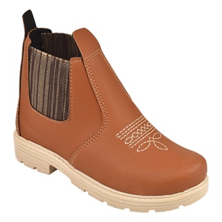 Bota Jeca Infantil Menino e Menina Boiadeira Rodeio Leve Country em Oferta na Shopee