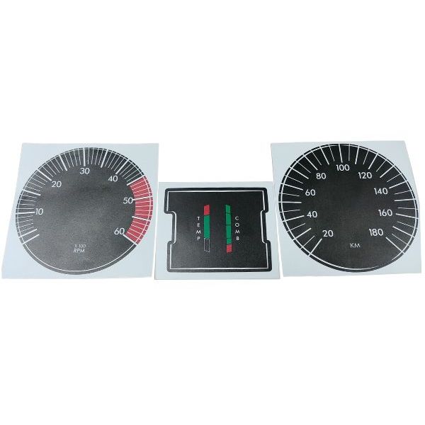 ADESIVOS PAINEL DE INSTRUMENTOS OPALA SS, LUXO, GRANLUXO 73 / 74 / KIT APLIQUES PARA RESTAURAÇÃO
