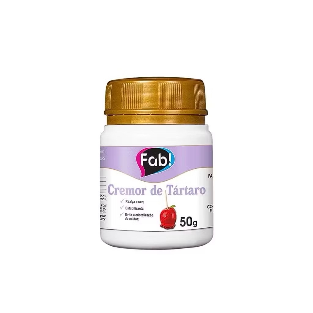 CREMOR DE TÁRTARO FAB 50g CONFEITARIA