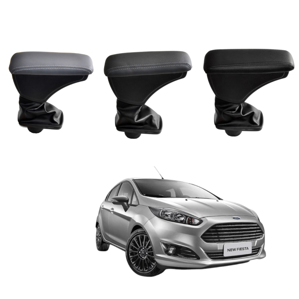 Apoio de Braço Encosto Ford New Fiesta Hatch Nacional 2013 a 2019 Courvin Descanso Central em Oferta na Shopee