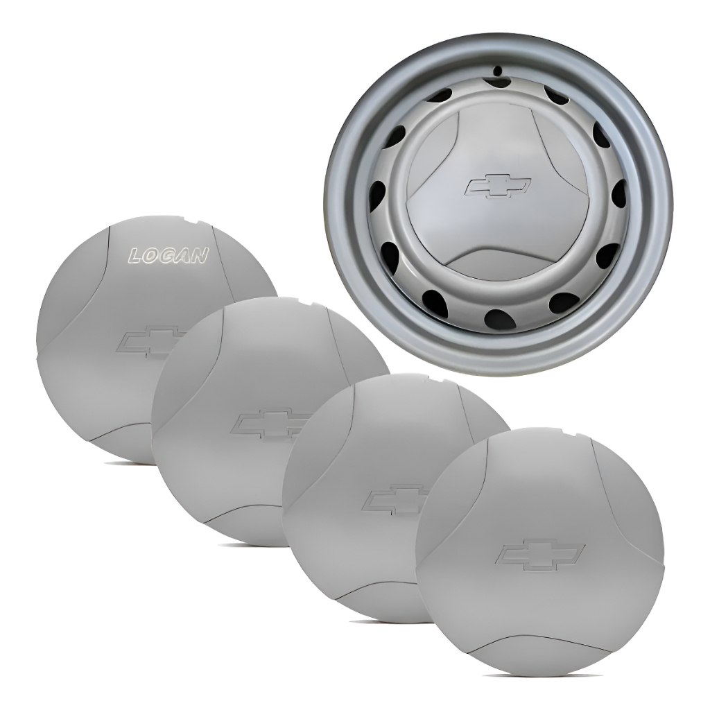 Kit 4 Calota Gm Corsa Wind Central Miolo De Roda Modelo em Oferta na Shopee