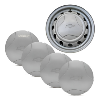 Kit 4 Calota Gm Corsa Wind Central Miolo De Roda Modelo em Oferta na Shopee