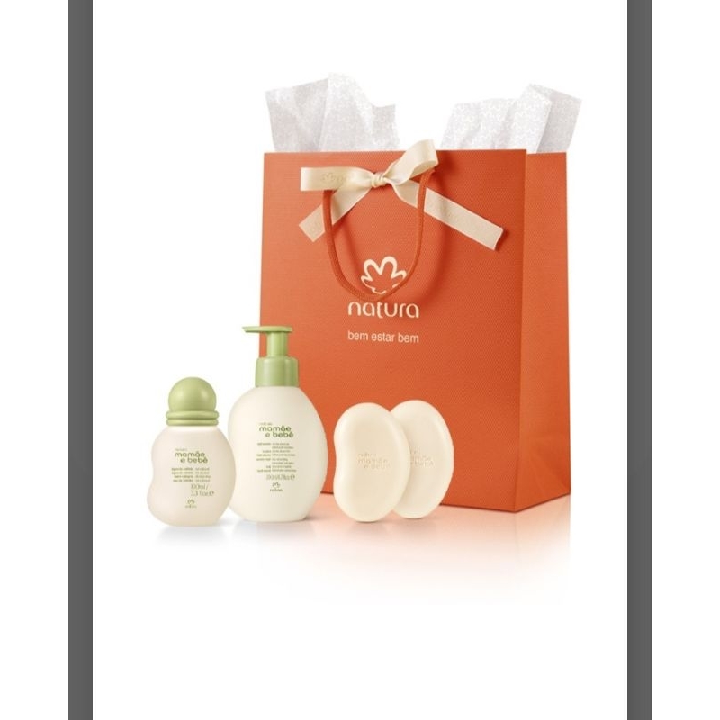 Presente Mamãe BB 3 itens Natura