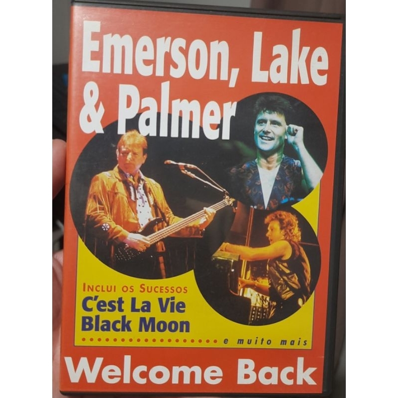 DVD Emerson Lake e Palmer - Welcome Back