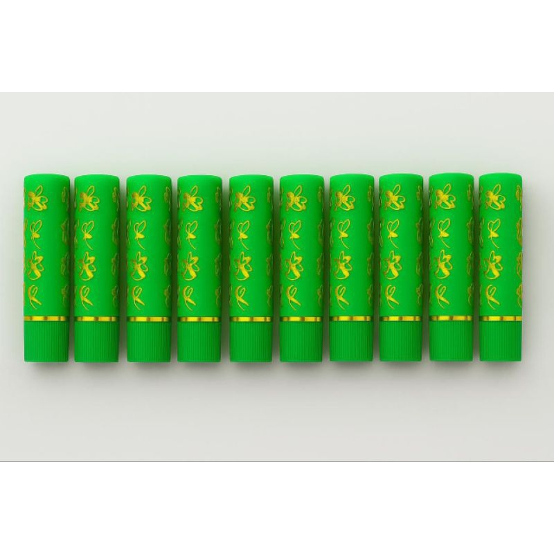 kit 10 pcs batom magico 24h  verde ,batom vovo,muda de cor, sombra flor em Oferta na Shopee