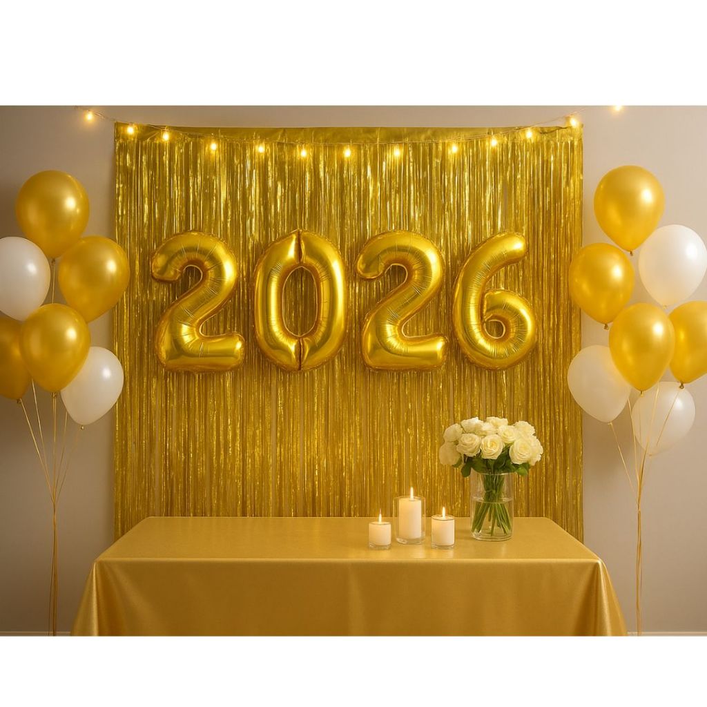 Cortina Dourada para Ano Novo: Onde Comprar | BuscaProdutos