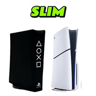 Capa protetora anti poeira  PS5 SLIM VERTICAL em Oferta na Shopee