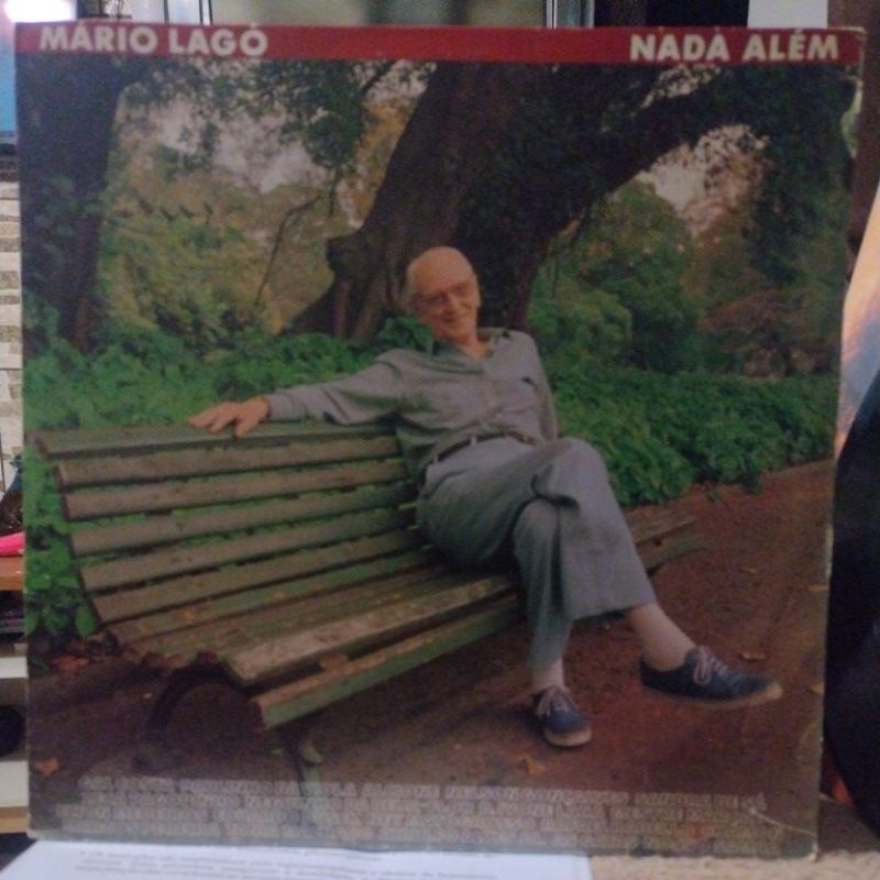 LP disco de vinil - Mario Lago - Nada Além