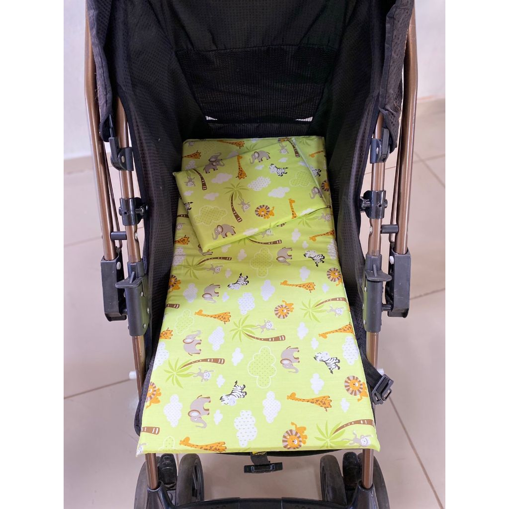 Imagem COLCHONETE PARA CARRINHO DE BEBÊ OU BEBÊ CONFORTO IDEAL RECÉM NASCIDO TECIDO ALGODÃO ESPUMA MACIA