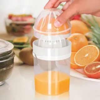 Espremedor De Laranja Portátil Fit 510ml Com Tampa  Nitron