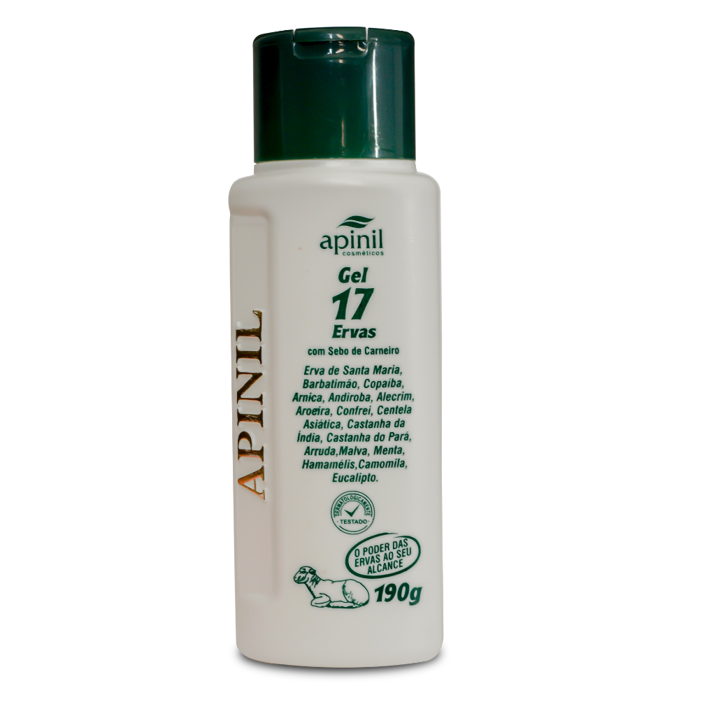 Gel 17 Ervas com Sebo de Carneiro 190g