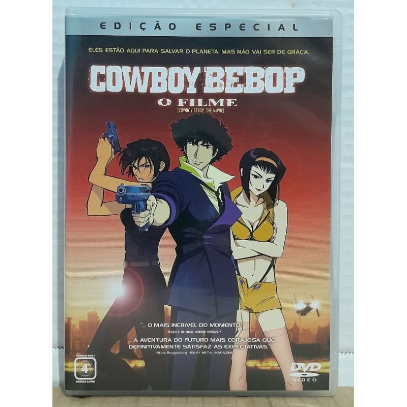 Dvd Cowboy Bebop - O Filme - Edição Especial - Raridade Original Usado