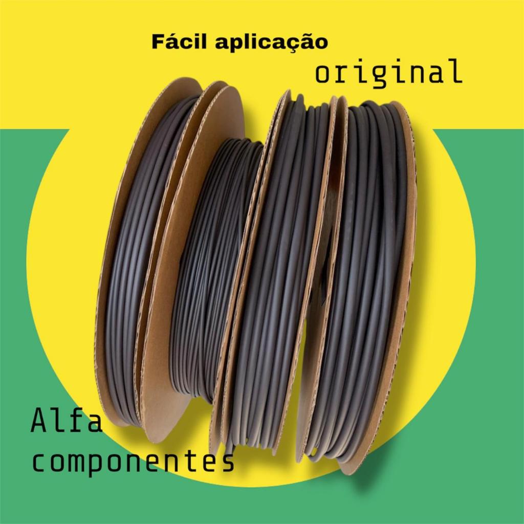 kit Espaguete tubo termo retrátil,2 metros de cada medida,*1,5mm *2,5mm *3,0mm *4,5mm *6,0mm *7,5mm *9,5mm* em Oferta na Shopee