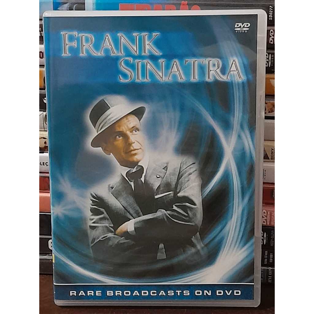 DVD FRANK SINATRA – RARE BROADCASTS ON DVD / NOVO / APRESENTAÇÕES E SHOWS DE TV AMERICANA / PARTICIPAÇÕES DE BING CROSBY
