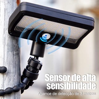 Luz De Clipe Solar , Lâmpada Super Brilhante De 3 Modos Para Jardim , Parede LED À Prova D'água Com Sensor Corpo em Oferta na Shopee