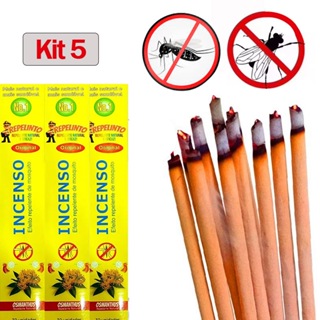 Kit 90 Palitos Incenso Repelente mata mosquito /moscas kit com 3 caixas Fragrância Osmanthus AA em Oferta na Shopee