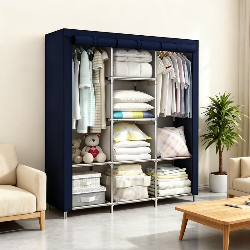 Guarda Roupa Dobrável Organizador De Roupas