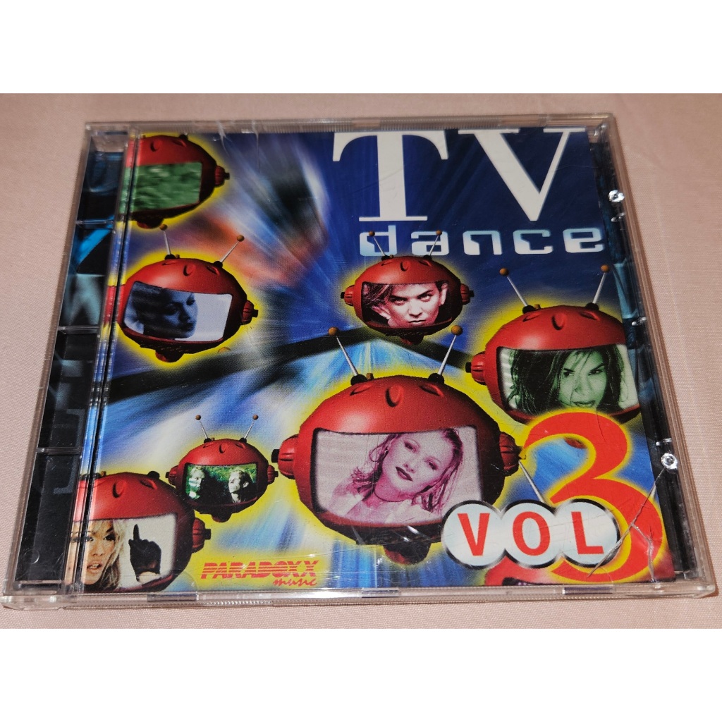 Cd Original TV Dance Vol. 3 (1998 - Paradoxx Music) Gala, Whigfield, Erasure, DJ