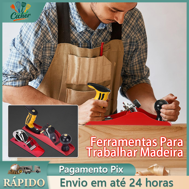 Plaina Manual De Jogo 1/2 Peças 6,5 E 9,5 Para Madeira Formões Entalhar Esculpir Madeiras Marceneiro em Oferta na Shopee